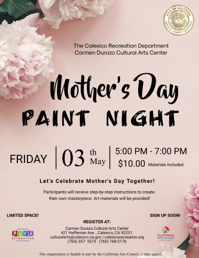 mothers day paint night
