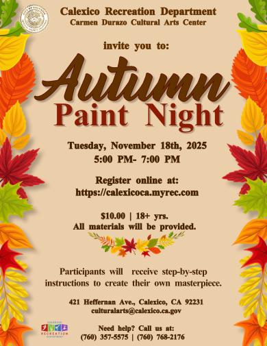 Autumn Paint Night