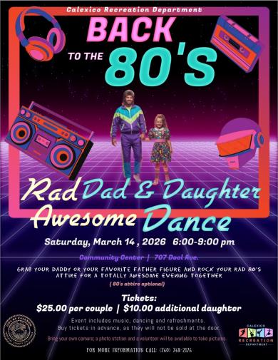 Daddy Daughter Dance 2026 - Back to the 80's