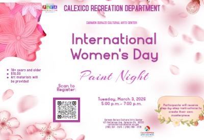 International Woman's Day Paint Night