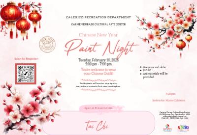 Chinese New Year Paint Night 2026